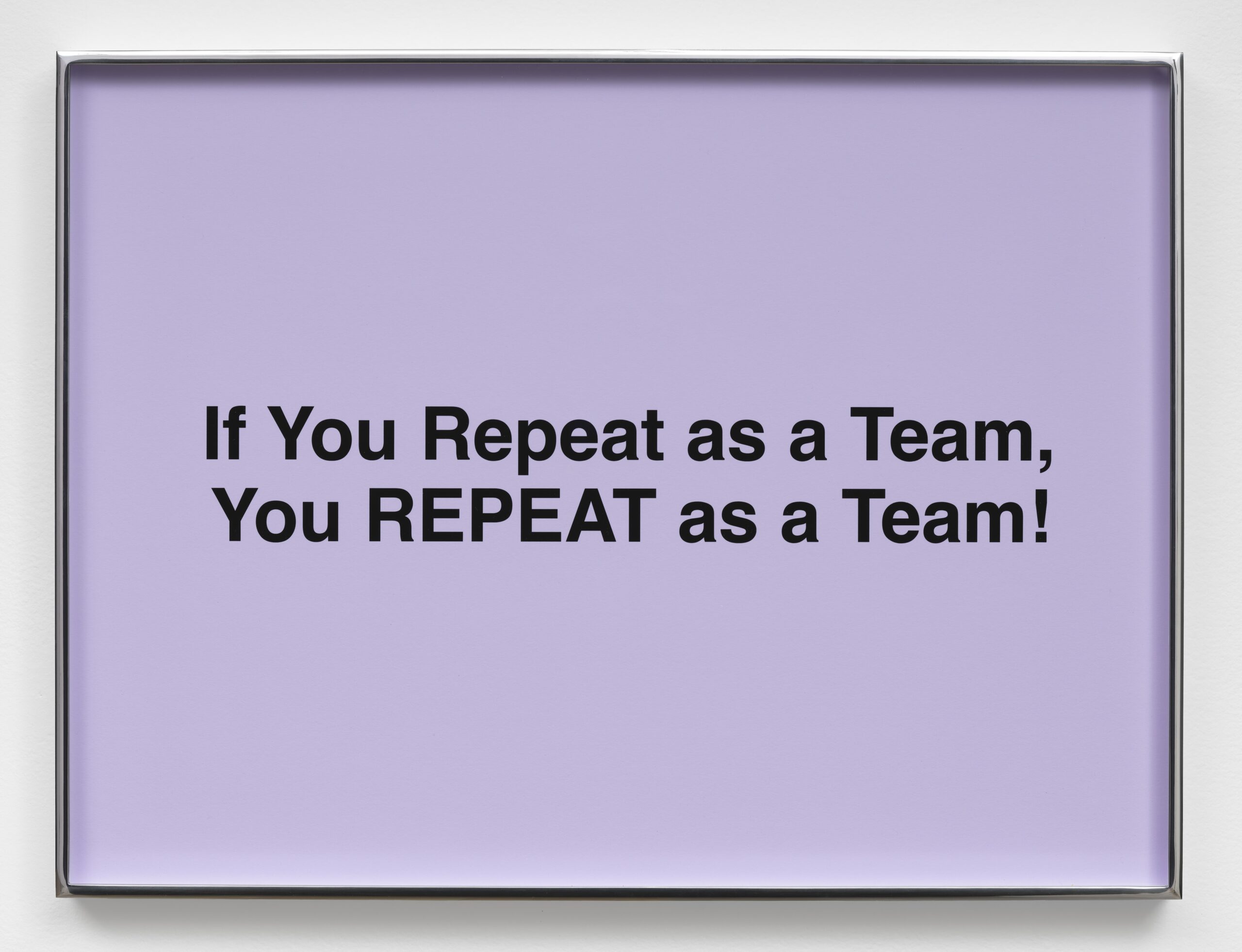 Shimmer Quote (Repeat As a Team) by Maya Man