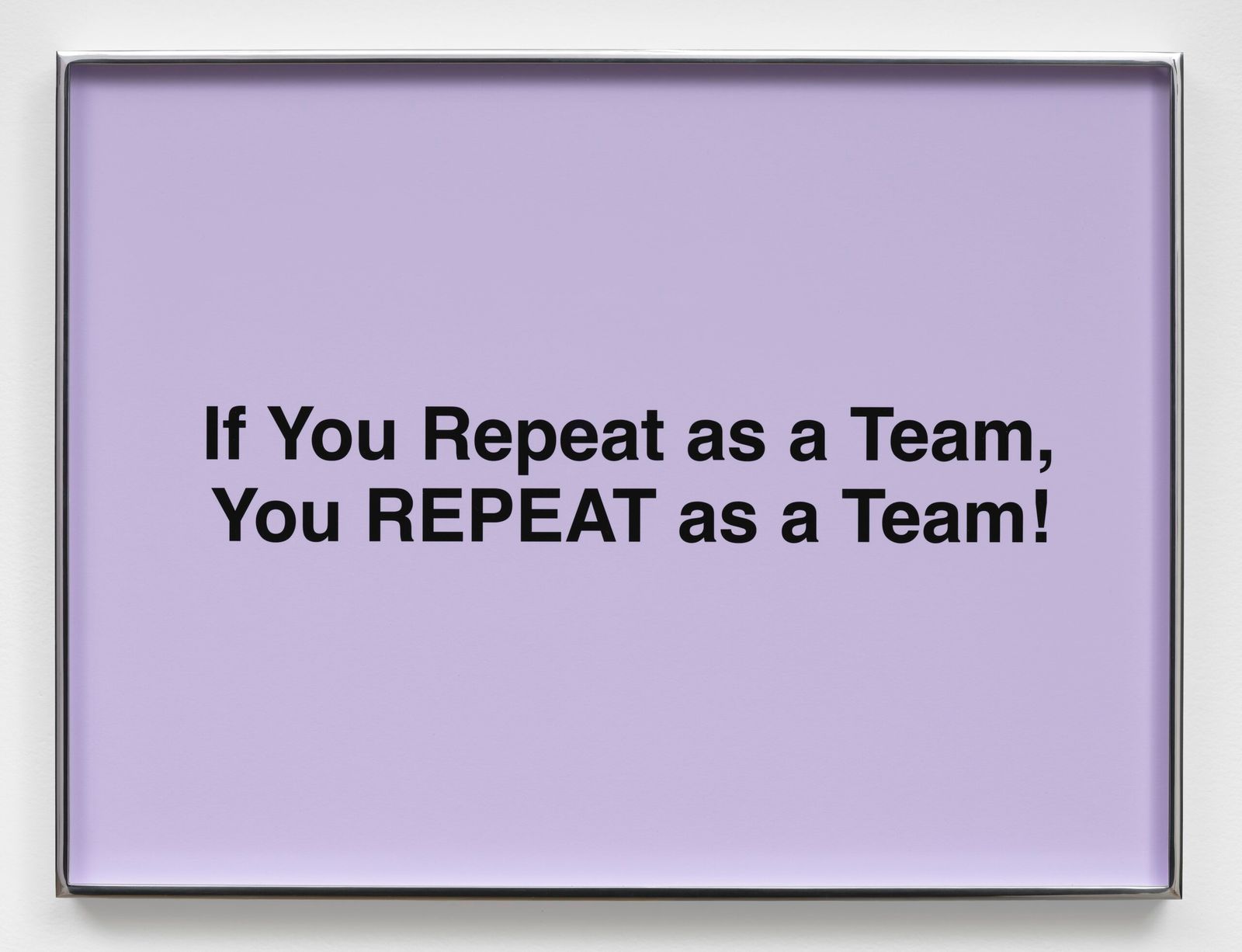 Shimmer Quote (Repeat As a Team) by Maya Man
